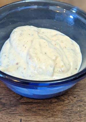 A picture of Spicy mustard dip.