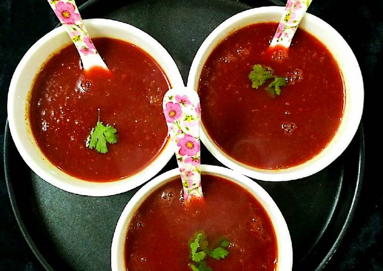 Simple Way to Prepare Favorite Peas,Carrot,beetroot tomato Soup