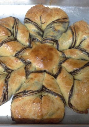 صورة لوصفة طريقة عمل وردة الشيكولاتة