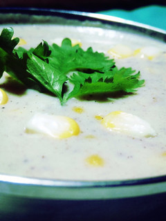 ஹெல்தி க்ரீமி ஸ்வீட் கார்ன் சூப் (Creamy Sweetcorn soup recipe in tamil) செய்முறை முக்கிய புகைப்படம்