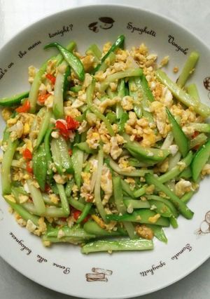 Foto resep Tumis Labu Siam orak arik telur DEBM