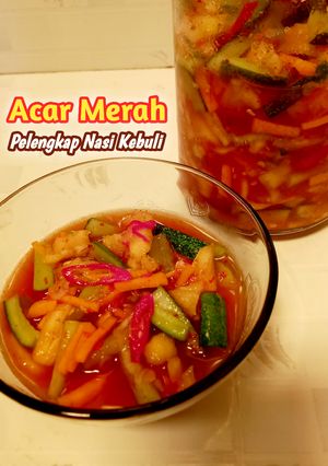 Foto resep Acar Merah (Pelengkap Nasi Kebuli)