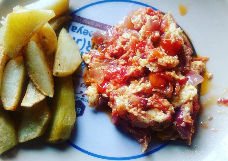 How to Make Favorite Fried egg with irish potatoes