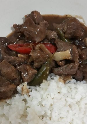 Foto resep Sapi Lada Hitam