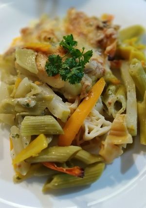 Vega Rakott zöldséges tészta, akár gluténmentesen recept fotója