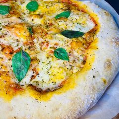 Pizza Margherita A picture of Pizza Margherita.