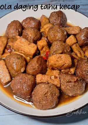 Foto resep 109. Bola daging tahu kecap