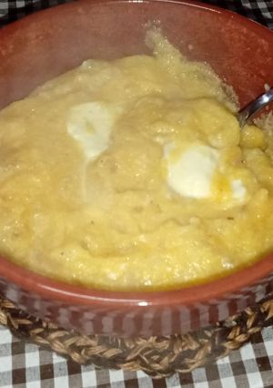 Una foto de Polenta sabor cebolla⭐ <⁠(⁠￣⁠︶⁠￣⁠)⁠>