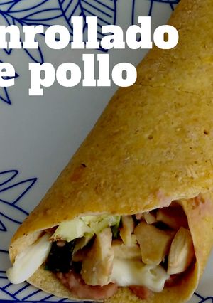 Una foto de Enrollado de pollo