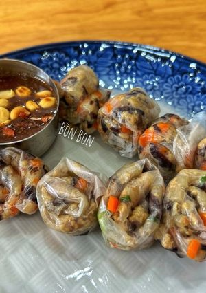 Hình của món Bánh Tráng Lụi.