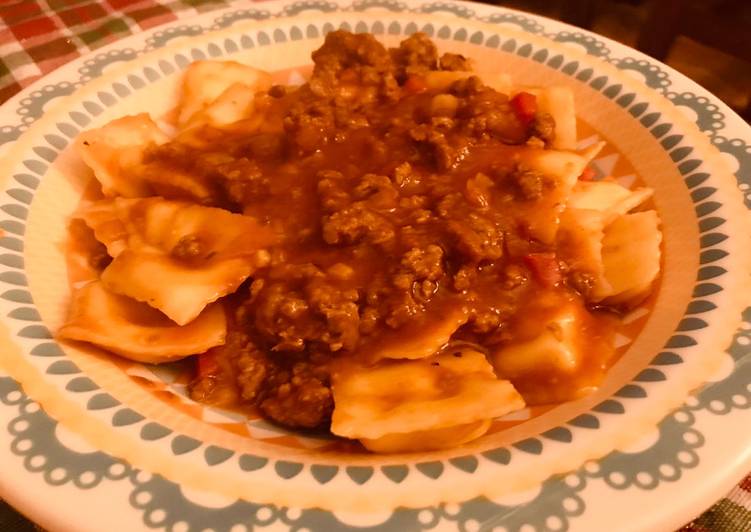 Tuco con carne picada (Bolognesa) 🍝