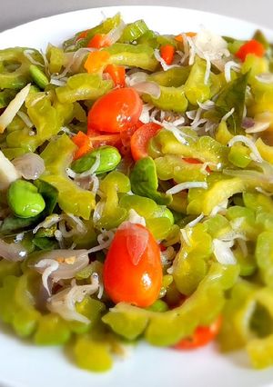 Foto resep Tumis Pare Petai dan Teri