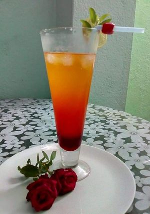 সানরাইজ মকটেল রেসিপির প্রধান ছবি
