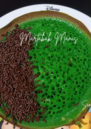 Foto resep Martabak Manis Pandan / Terang bulan