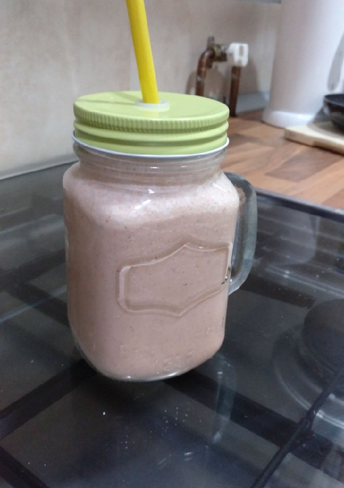 Una foto de Smoothie Carrot Cake