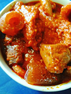 A picture of Naija Buka Stew.