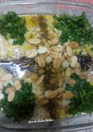 صورة لوصفة فته حمص