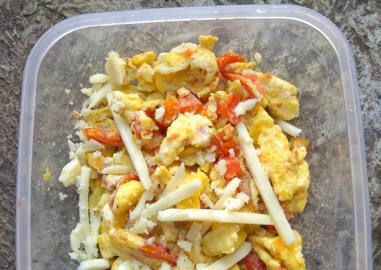 Resep [MPASI 10M+] Scramble Egg Jadi, Enak Banget