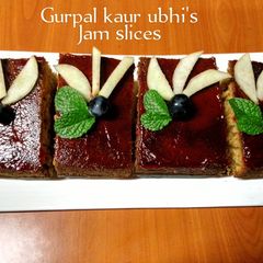 Jam slices 🍰 A picture of Jam slices 🍰.