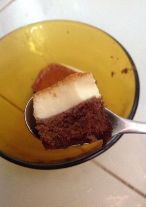 Hình của món Chocolate flan.