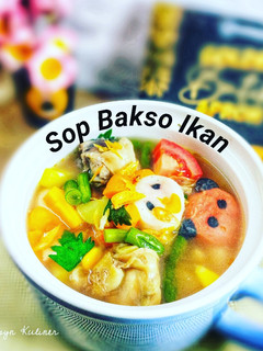 Foto resep Sop Bakso Ikan