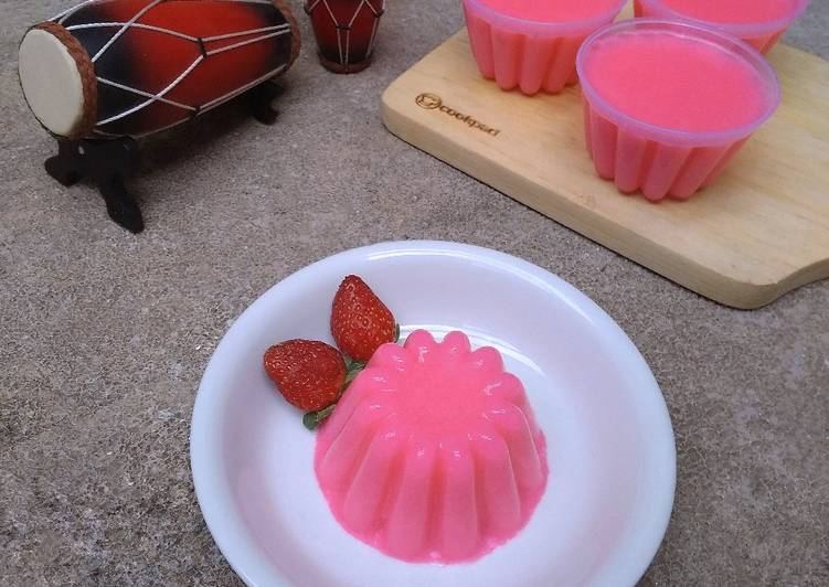 Puding Coklat Glaze
