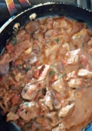 A picture of Chicken Breast with Vegetables.