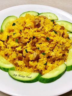 Hình của món Cơm Chiên Thịt+Củ Cải Muối.