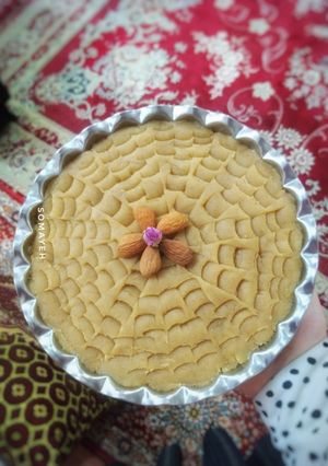 عکسی از دستور حلوای شیر