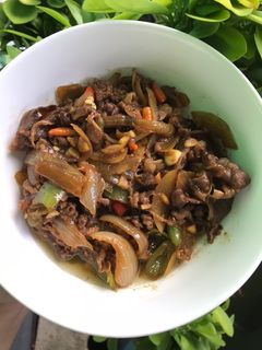 Foto resep Beef Belly Slice Saus Teriyaki Pedas