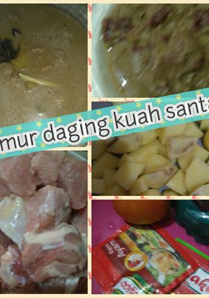 Foto resep "Berbagi Rahmat" - Semur Daging Kuah Santan