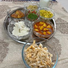 A picture of Farali platter.