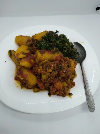 Recipe Matoke with minced meat#lovedish#marathon recipe which Delicious