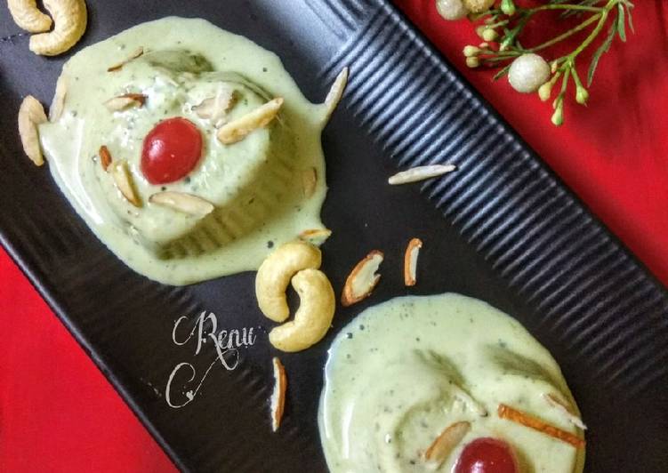 Recipe of Ultimate Pan Dil Bahar Ice Cream 💚