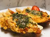 Desayuno saludable y fácil: tostadas de huevos pericos ❤️‍🔥