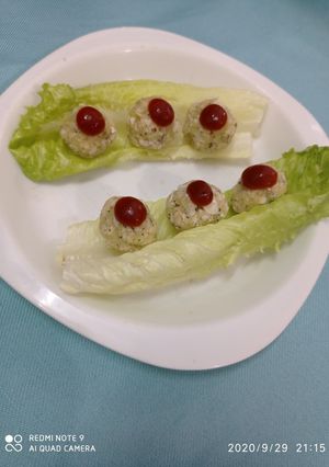 عکسی از دستور توپک سیب زمینی