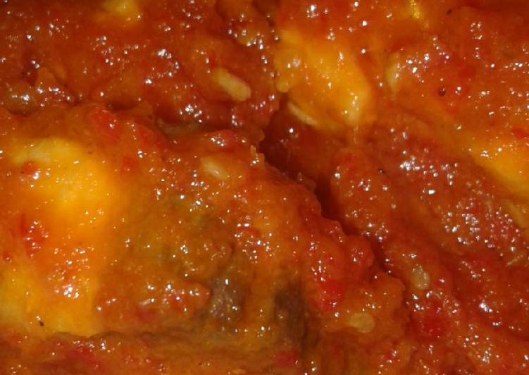 Proses meracik Tuna Balado Anti Gagal