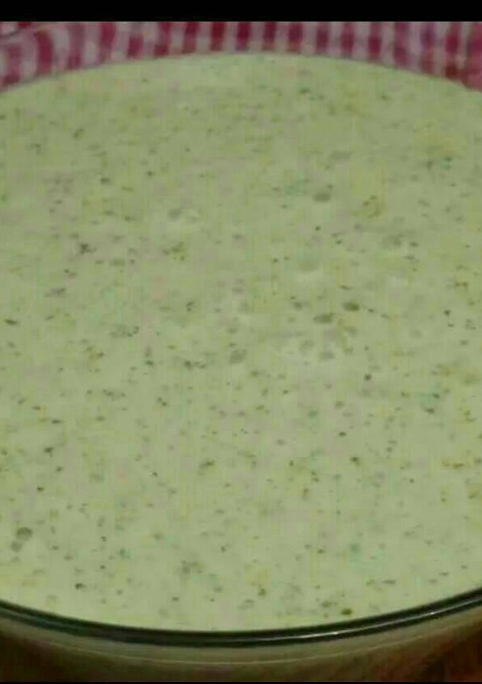 Una foto de Salsa cilantro y ajo