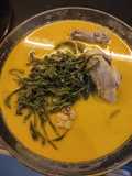 Gulai pucuk ubi ayam