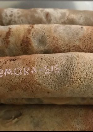 Foto resep Crepes Gulung Double Coklat