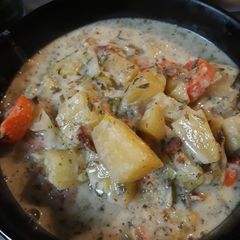 A picture of Potato and Leek Soup.