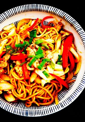 食煮#15 《日式咖哩炒麵》 的食譜成品照片