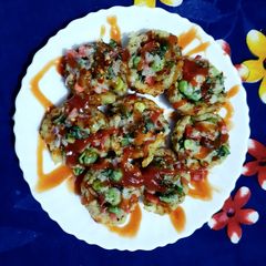 A picture of Potato veggies cups.