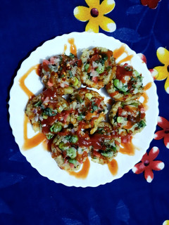 A picture of Potato veggies cups.