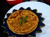 Leftover Sabzi Paratha