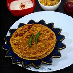 A picture of Leftover Sabzi Paratha.