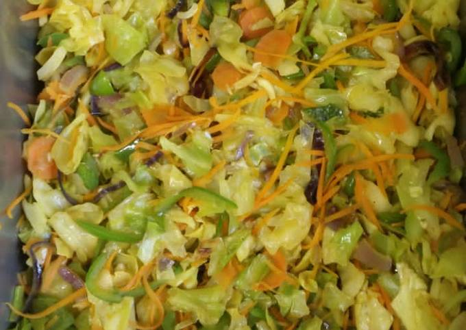 Chinese stir fried cabbage