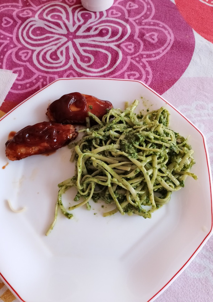 Una foto de Alitas a la BBQ