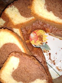 Una foto de Budín marmolado fácil riquísimo😋