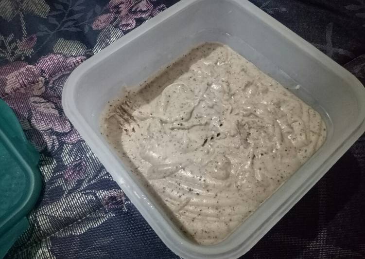 Resep Ice cream homemade no takaran, Enak Banget
